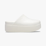 Crocs 209869-0WV DYLAN PLATFORM Womens Clogs Chalk