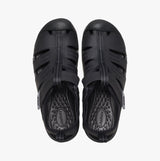 Crocs 209875-001 YUKON FISHERMAN Mens Closed Toe Black