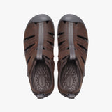 Crocs 209875-206 YUKON FISHERMAN Mens Closed Toe Espresso