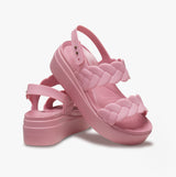 Crocs 209977-6XX BROOKLYN WOVEN Womens Sandals Rosette