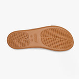 Crocs 209978-0WV BROOKLYN WOVEN BUCKLE Womens Sandals Chalk