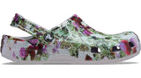 Crocs 210398-5PS CLASSIC PHOTOREAL FLORAL Womens Clogs Mauve Mist