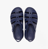 Crocs 210625-410 CLASSIC FISHERMAN Unisex Kids Sandals Navy
