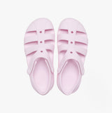 Crocs CLASSIC FISHERMAN TODDLER Girls Sandals Pink Milk
