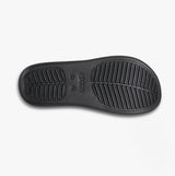 Crocs 210834-001 GETAWAY PLATFORM TOE LOOP Womens Sandals Black