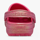 Crocs 211005-6ZQ CLASSIC IRIDESCENT GLITTER Womens Clogs Dragon Fruit