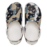 Crocs 211009-94S GEO CAMO Mens Clogs White/Multi
