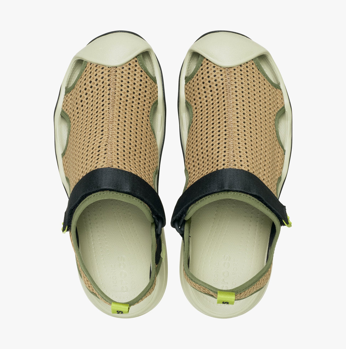 Crocs SWIFTWATER PRIME Mens Closed Toe Sepia