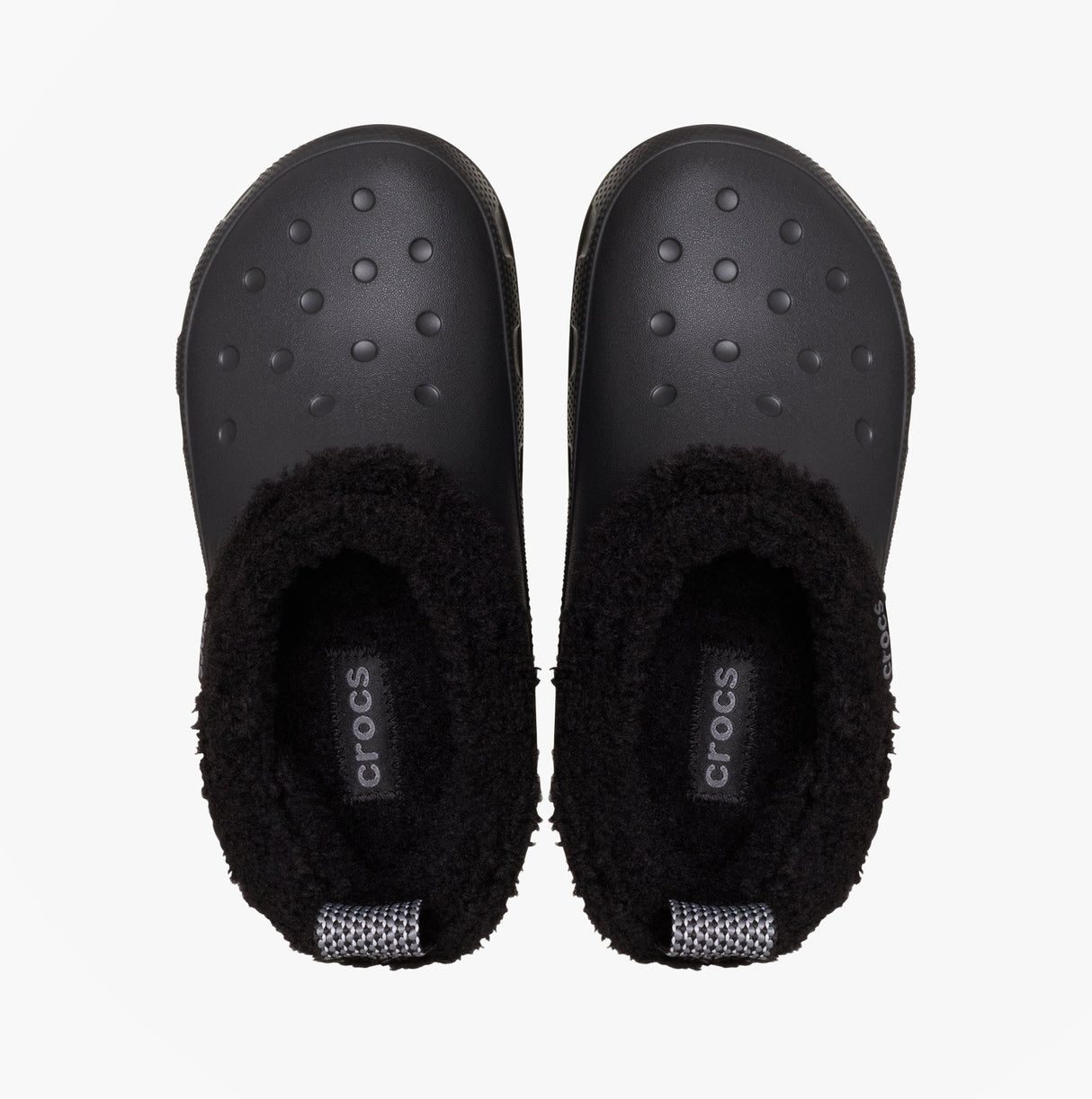 Crocs CLASSIC LINED SHORTY Unisex Adults Clogs Sandals Black