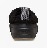 Crocs CLASSIC LINED SHORTY Unisex Adults Clogs Sandals Black