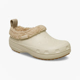 Crocs CLASSIC LINED SHORTY SDT Unisex Adults Clogs Sandals Sandstone