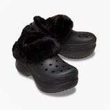 Crocs BAE LINED Womens Clogs Black