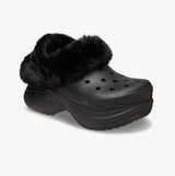 Crocs BAE LINED Womens Clogs Black