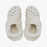 Crocs BAE LINED Womens Clogs Stucco Cream