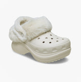 Crocs BAE LINED Womens Clogs Stucco Cream
