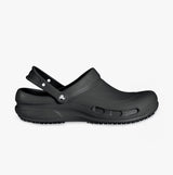 Crocs At Work BISTRO Unisex Slip-Resistant Work Clogs Black