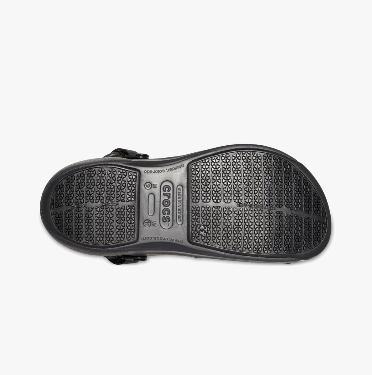 Crocs At Work BISTRO PRO LITERIDE Unisex Slip-Resistant Work Clogs Black