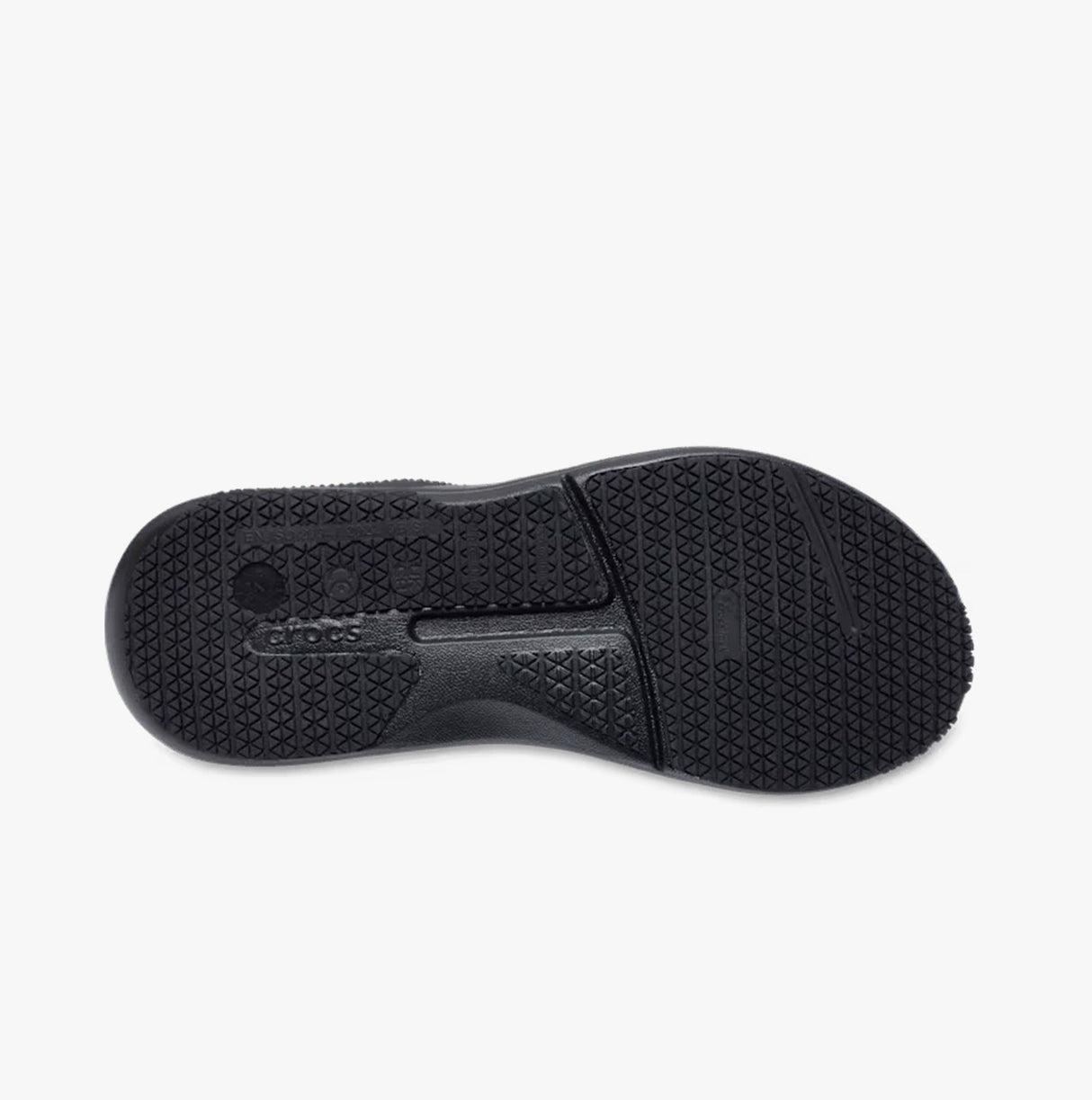 Crocs At Work ON THE CLOCK Womens Work Trainers Triple Black