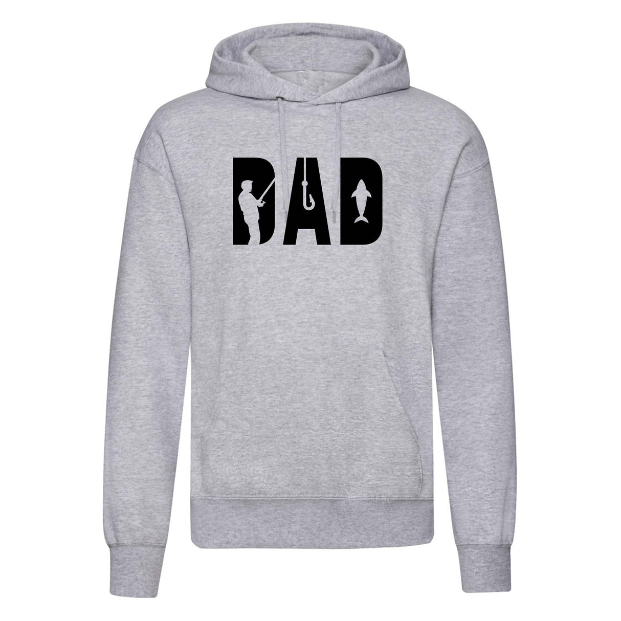Dad Angling Printed Hoodie