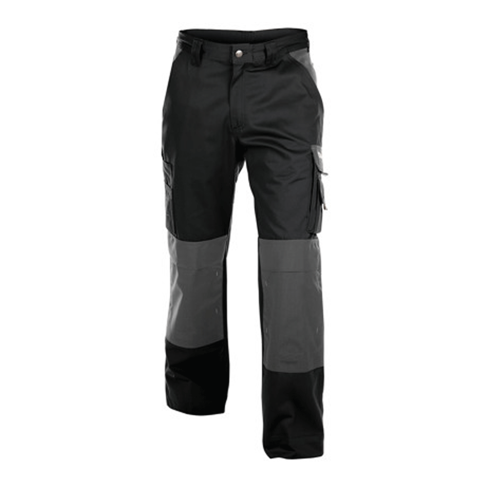 DASSY Boston 200426 Two-Tone Kneepad Trousers Black/Grey