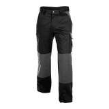 DASSY Boston 200426 Two-Tone Kneepad Trousers Black/Grey