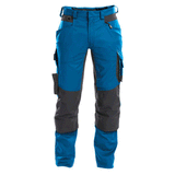 DASSY Dynax 200980 Stretch Kneepad Work Trousers Azure Blue