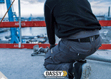 DASSY Oxford 200444 Kneepad Holster Pocket Work Trousers Grey