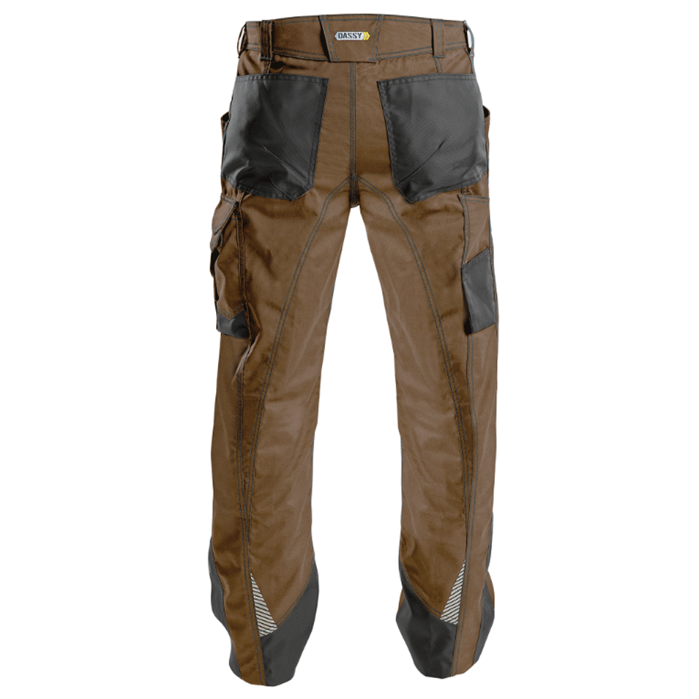 DASSY Spectrum 200892 Water-Repellent Trousers Brown