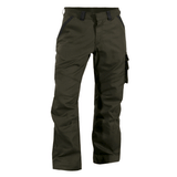 DASSY Stark 200721 Multi Pocket Canvas Work Trousers Olive Green