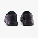 DEK LADY SPORT Womens Faux Leather Elasticated Leisure Shoes Black