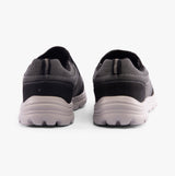 DEK M336A Mens Denim Canvas Slip-On Trainers Black