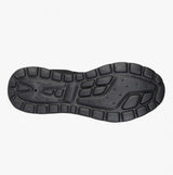 DEK HYDE PARK Lace Jogger All Black Textile Mesh Mens Trainers