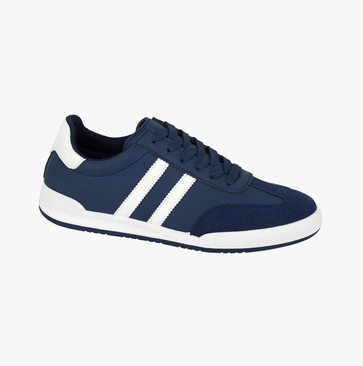 DEK KITE Mens Trainers Navy/White