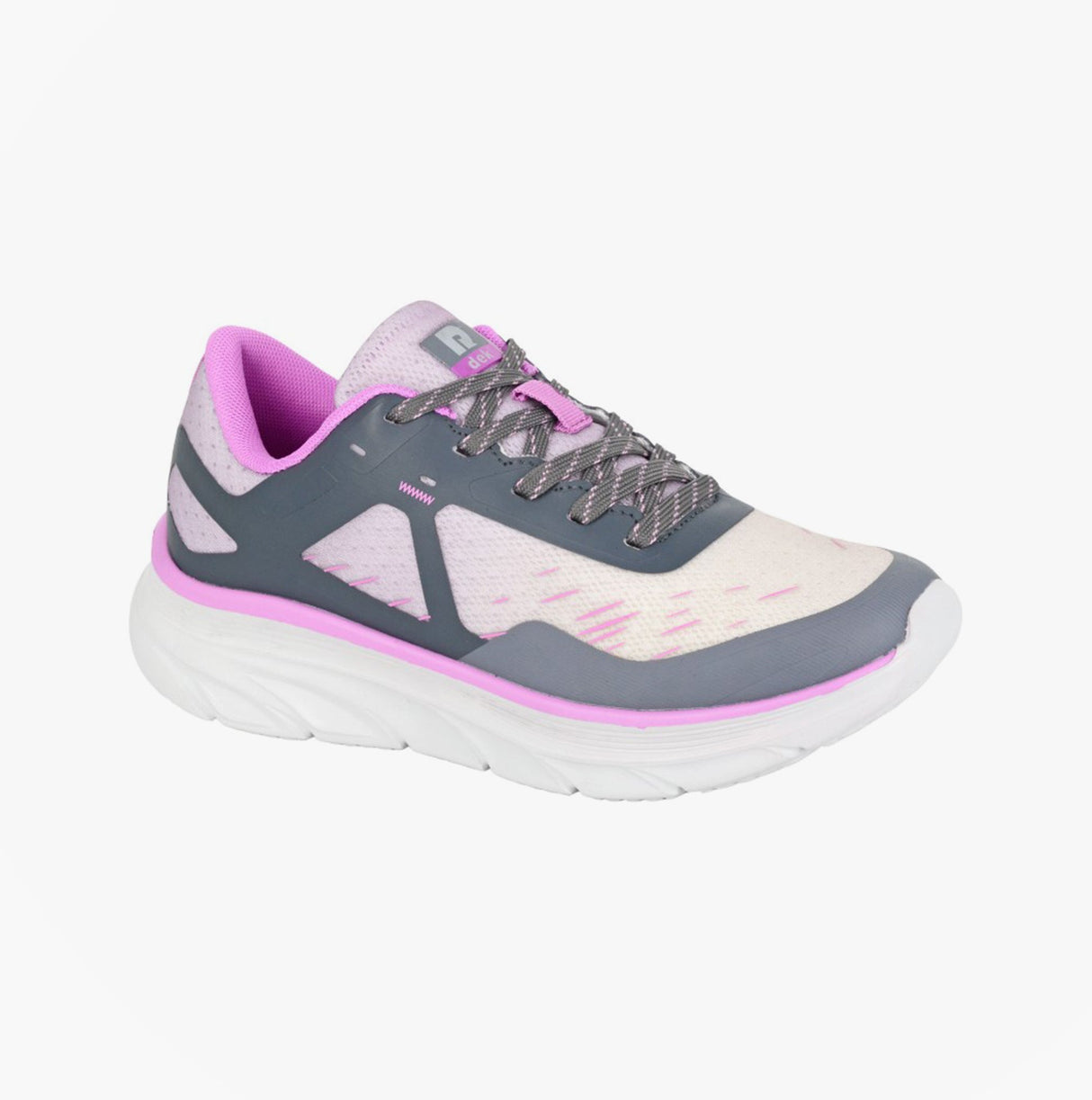 DEK COSMOS Womens Trainers Grey/Fuchsia