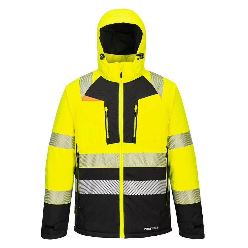 Portwest DX430 DX4 Hi-Vis Class 2 Waterproof Winter Jacket