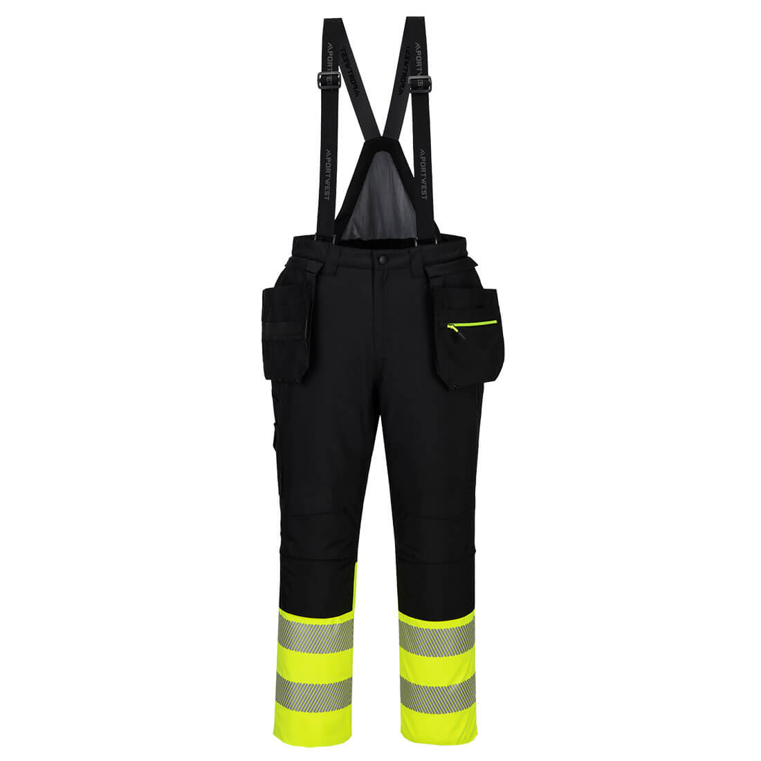 Portwest DX4 Hi-Vis Class 1 Winter Bib and Brace