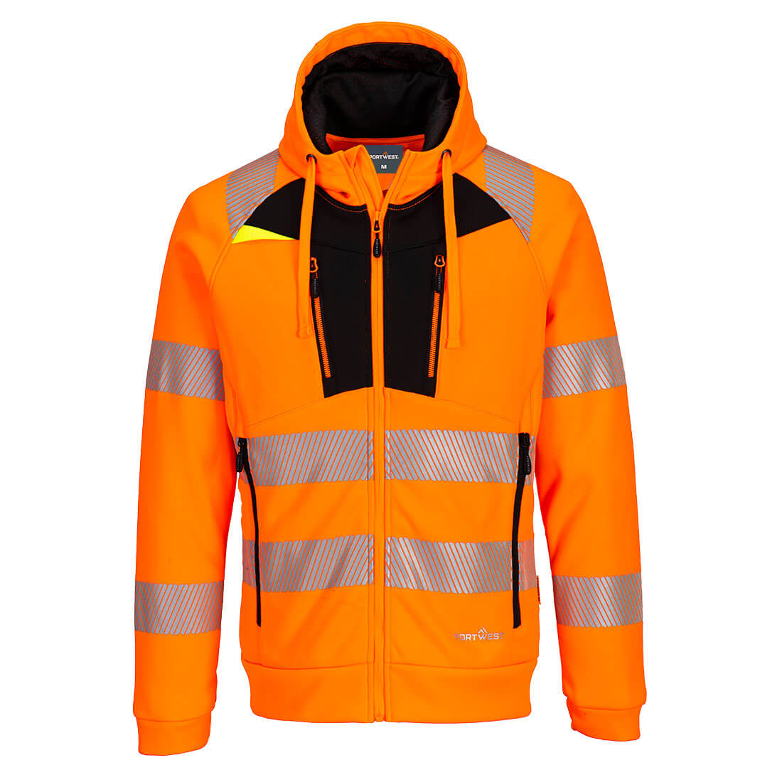 Portwest DX4 Hi-Vis Zip Hoodie