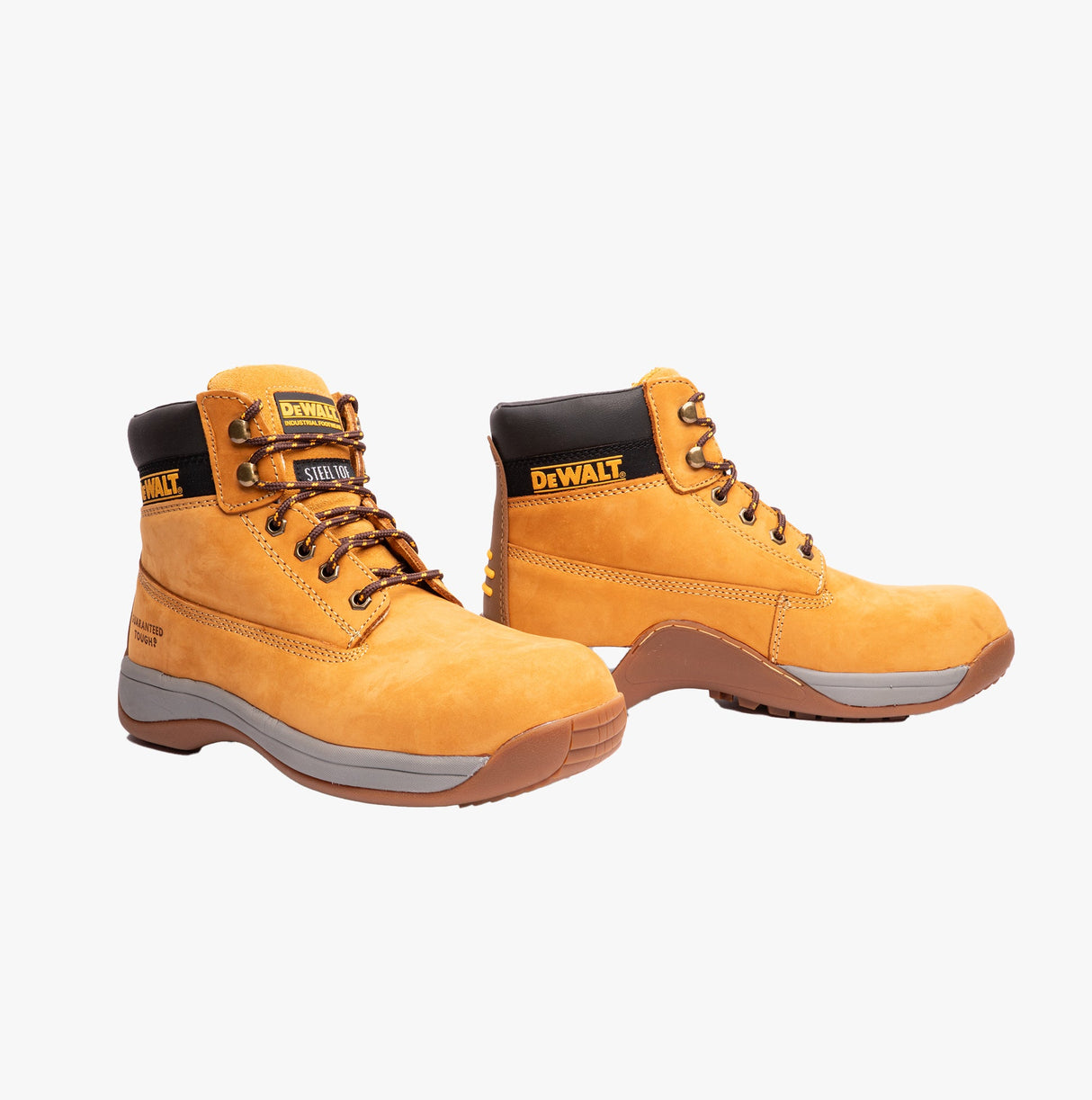 Dewalt APPRENTICE Mens Hiker Style Industrial Safety Boots Honey