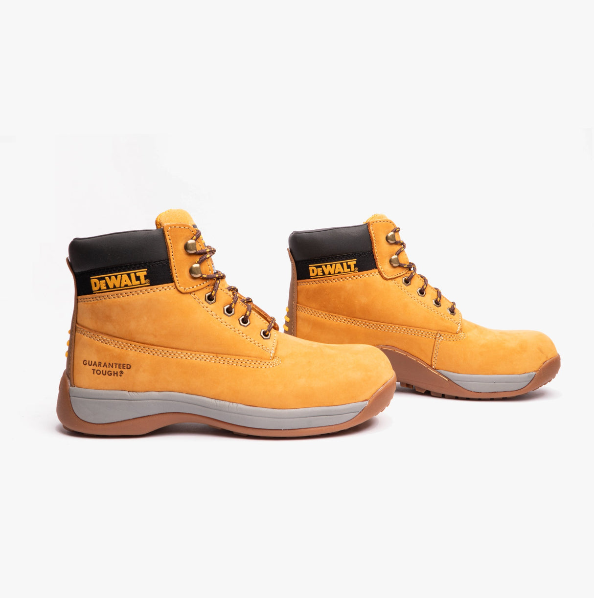 Dewalt APPRENTICE Mens Hiker Style Industrial Safety Boots Honey