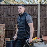 Dewalt FORCE Mens Gilet Black