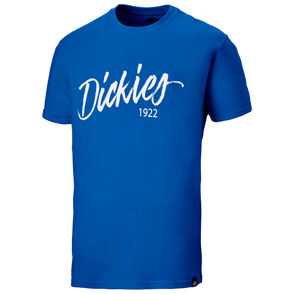 Dickies DT6012 22 Hanston Graphic T-Shirt Royal Blue Large