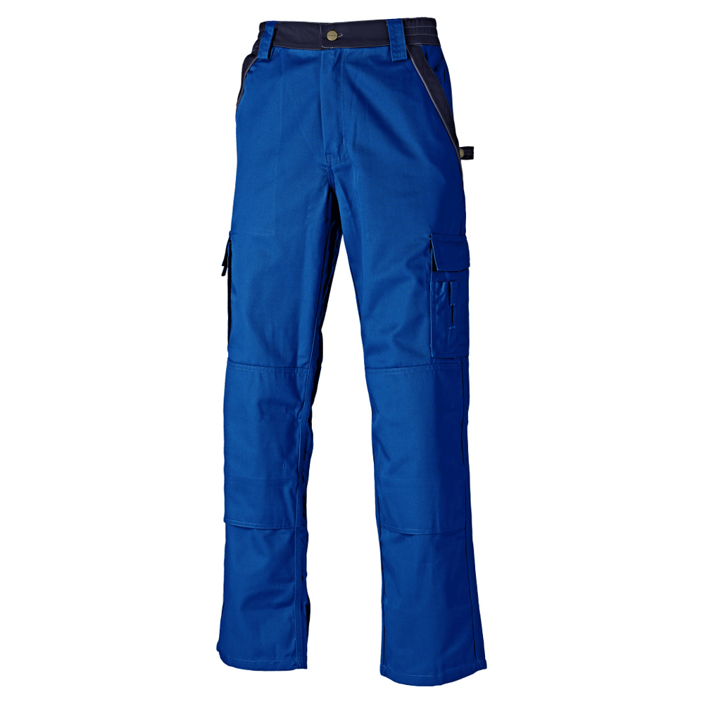 Dickies Industry 300 Two Tone Work Trousers IN30030 Royal/Navy Blue 33" Waist 31" Leg