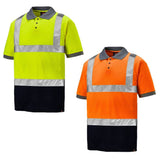 Dickies Two Tone Hi Vis Taped Work Polo Shirt SA22076