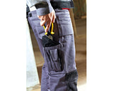 Dickies WD4930 Grafter Duo Tone Cordura Knee Pad Work Trousers Grey