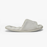 Dr Keller SARA Womens Fluffy Mule Slippers Grey