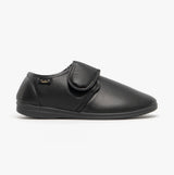 Dr Keller CHRIS Mens Full Slippers Black