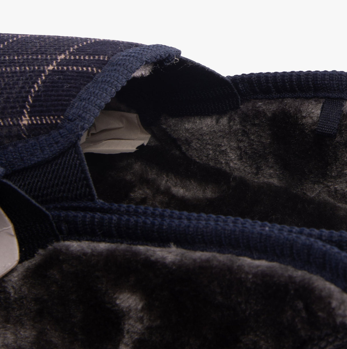 Dr Keller ERIC Mens Full Slippers Navy