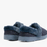 Dr Keller AVON Womens Full Slippers Navy