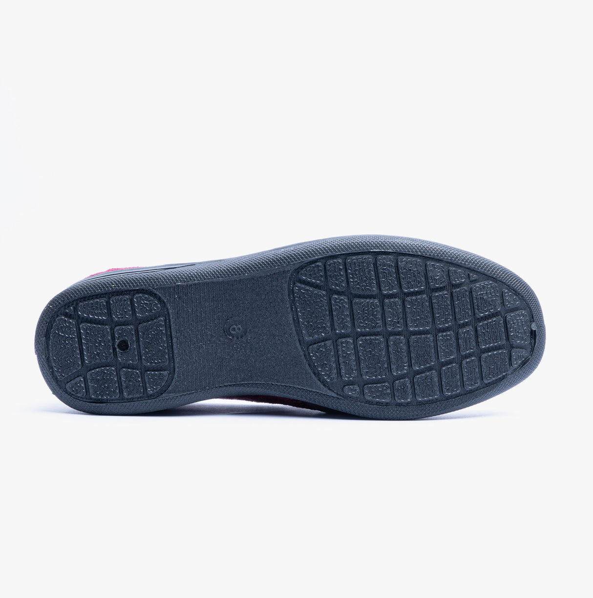 Dr Keller DONNAEL Mens Full Slippers Burgundy