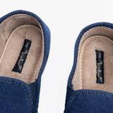 Dr Keller DONNAEL Mens Full Slippers Navy